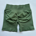 Women's Yoga Shorts 4.5 Inch Elasticity Seamless Leggings - View 7 | SAMAG