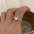 VENTFILLE 925 Sterling Silver Geometric Multilayer Round Bead Ring Female Fashion Punk Temperament - Visuel 13 | SAMAG
