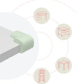 10Pcs Baby Safety Corner Home Soft Edge Corners Toddle Infant Safety Protection Furniture Protector Table Guards Cover