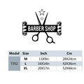 Barbershop Sticker Waterproof Vinyl Wallpaper Home Decor Removable Decor Wall Decals
