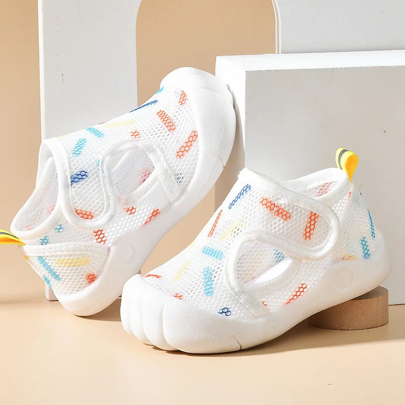 Brand Baby Sandals Summer New 0-3y Baby Walking Shoe Light Gril Sandals Anti Slip Soft Sole Boy Shoe Popular Wholesale Kid Shoes