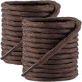 Round Wave Shape Non Slip Heavy Duty and Durable Outdoor Climbing Shoelaces Hiking Shoe Laces Shoestrings 2 Pair