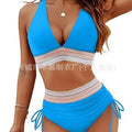 Women's Sleeveless High Waist Halter Neck Bikini | SAMAG