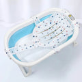Portable Baby Bath Support Mesh Pad Newborns Bath Tub Seats Net Not Slip Baby Bath Mat Floating Bath Seats Cushions Gift