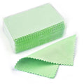 10pcs/50pcs Sterling Silver Polishing Cloth Set Jewelry Cleaning Cloths Soft Wipe Wiping Cloth Keep Jewelry Shining Tools