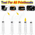 Print Head Dtf Cleaner Printer Cleaning Liquid Kit for Epson Canon HP Brother Nozzle Cleaning Solution Fluid Clean Printer Heads