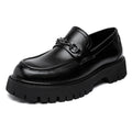 Hot-selling Men's Leather Loafers Slip on Flats Anti-slip Daily Moccasins Travel Business Casual Shoes Handmade Driving Shoes