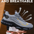 Indestructible Steel Toe Protective Safety Shoes Slip Resistant Abrasion Resistant Work Shoes Men Tough Comfortable Sneaker ﻿