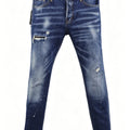 6057 Four Seasons New Men's Wear Washed Ripped Patch | SAMAG
