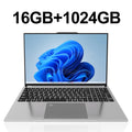 LENO 15.6" Laptop Portable Intel Core i7-6500U 32GB RAM 2TB SSD Windows 11 Notebook Gamer 1080P Display Office Study Computer PC