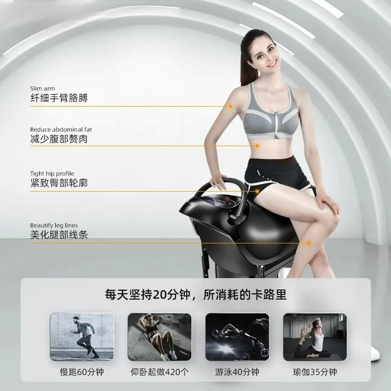 Electric Horseback Riding Machine, Home Fitness Equipment for Indoor Fitness and Rehabilitation Exercise