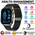 2026 New Professional-Grade Health Smart Watch Men ECG BP HR Uric Acid Lipid BMI Body Analysis Bluetooth Call Smartwatch Women