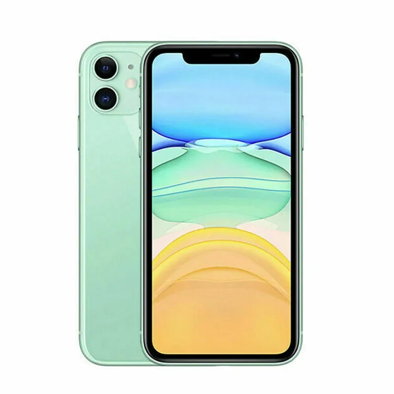 Apple iPhone 11 iPhone11 Mobile 64/128/256GB Liquid Retina IPS LCD Cell Phone FACE ID A13 Genuine Smartphone