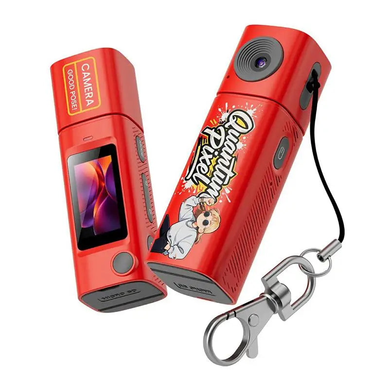 Portable Sports Camcorder G10 Thumb Mini Camera 2K HD Lipstick Series for Students Travel and Sport Recording
