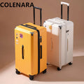 COLENARA Women's Suitcase Large Capacity Trolley Case Cart Style Travel Bag 24"26"28"30"32 Inch with Wheels Rolling Luggage