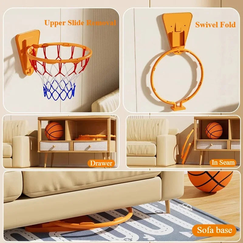 Indoor Basketball Hoops Children's Household Mute Ball | SAMAG