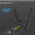USB 3.0 WiFi Adapter 1300Mbps Dual 2dbi Antennas 5G/2.4G Wireless for Desktop PC Laptop Network - Visuel 6 | SAMAG