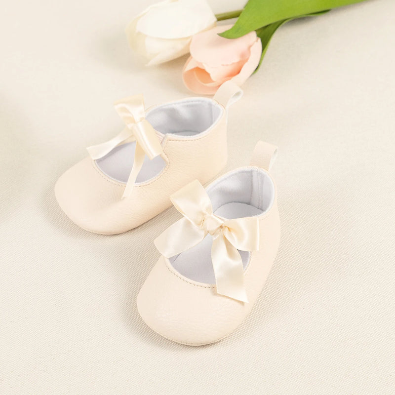New Baby Girls Shoes Fashion Ribbon Bowknot Princess - View 5 | SAMAG