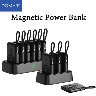 Domars Portable Power Banks with 6x10000mAh PD 22.5W | SAMAG