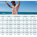 Men's Summer Holiday Suit Retro Textured Printed Border Shirt Short Sleeve Two Piece Breathable Pool - View 3 | SAMAG