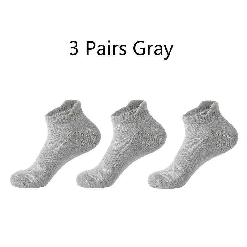 Pairs Cotton Ankle Socks Men Boat Short Sweat-absorbing | SAMAG