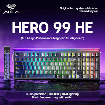 AULA HERO 99 HE Hot-Swappable Magnetic Switch Keyboard | SAMAG