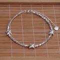 VENTFILLE 925 Sterling Silver Zircon Love Heart Bracelet | SAMAG