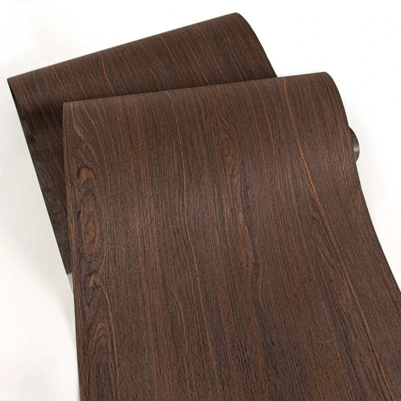 58x250cm Smoked Oak Wood Veneer for Furniture Making & Decorative Surface Design - Engineered Surface Crafting Application