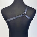Fashion PU Leather Harness Belts Gothic Punk One Shoulder Suspenders Straps for Women Street Style Friends Gathering Accessories