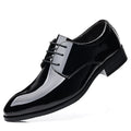 Spring British Style Formal Dress Shoes Black Business Oxfords For Groom Wedding Office Comfortable Big Size Footwear Non Slip