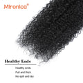 Vietnamese Kinky Curly Hair Bundles Human Hair Unprocessed Raw Virgin Human Hair Bundles 2/3/4 PCS Double Weft Hair Extensions Brazilian Remy Human Hair Bundles Natural Color Bundles for Women Daily Use Birthday Holiday Gift