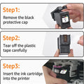 NineLeaf High Yield Ink Compatible for HP 61XL 61 XL CH563W CH564W Ink Cartridge use with Envy 4500 5530 Officejet Printer