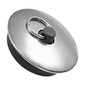 1Pcs Stainless Steel Bath Plug Kitchen Bathroom Accessory Rubber Drain Stopper Water Easy to Use Bath Tub Caps