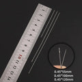 30pcs Metal Beading Needles For Beads Necklace Bracelet Tools Stainless Steel Self Threading Needle Pins For Jewelry Supplies