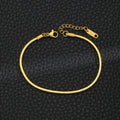 Hip Hop Stainless Steel Snake Bone Chain Bracelet Men Jewelry Trend Basic Chain Bracelet For Women Fashion Party Bracelet