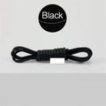 1Pair Waxed Cotton Round Shoe laces Coloured Leather Shoes lace Waterproof ShoeLaces Men Boots Shoelace Shoestring