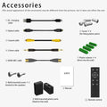 Wireless Bluetooth Sound Bar Speaker System Super Power Sound Speaker Wired Wireless Surround Stereo Home Theater TV Projector