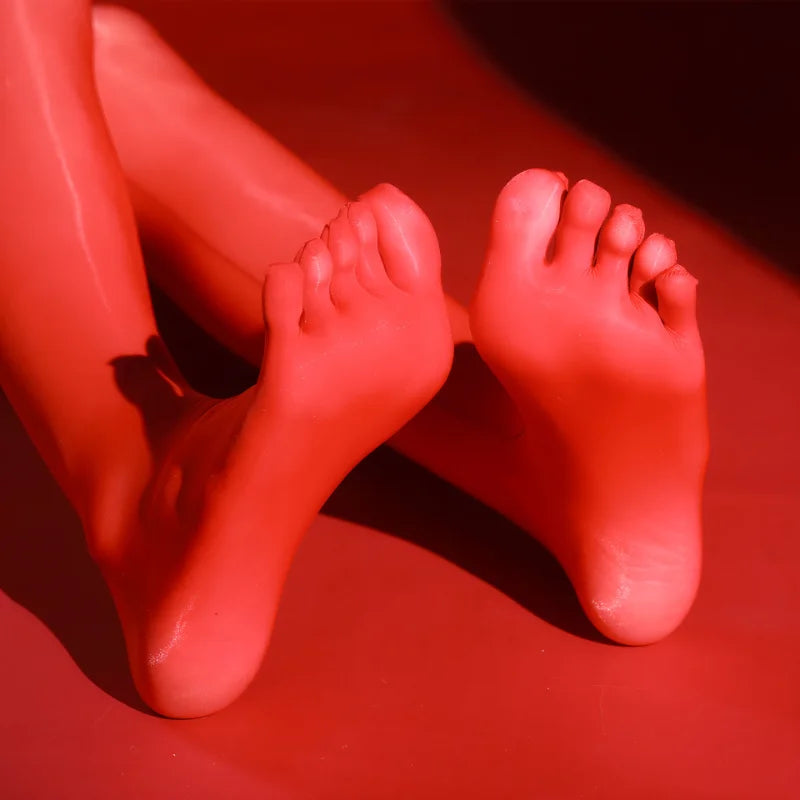 Women Sexy Stockings With Toes High Elastic Smooth Pantyhose 912-Pin Oil Shiny Glossy Sockings High Waisted Transparent Socks