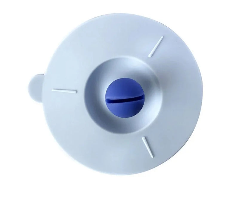 Silicone Mug Cover Food Grade Anti-dust Silicone Hot Cup Lids with Spoon Holder