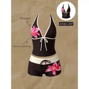 Women Beach Style Bikini Swimwears 2-Piece Tankini Suits | SAMAG
