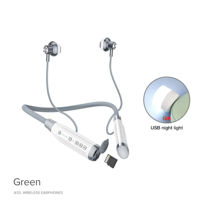 EARDECO 100 Hours Endurance Wireless Headphones Bass In-ear Bluetooth Headphone Earphone Music Sport Earbuds with Mic Stereo