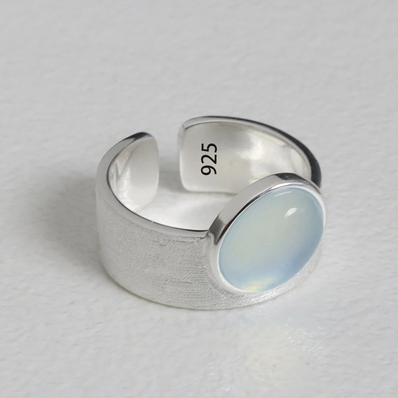 VENTFILLE 925 Sterling Silver Irregular Design Wave
