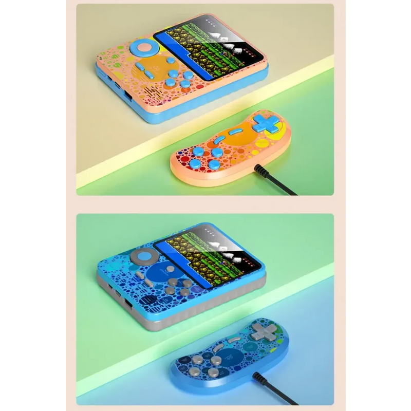 G6 Game Console 3.5 Inch Screen Handheld Portable Support 2 Players Video Gaming Machine for Kids