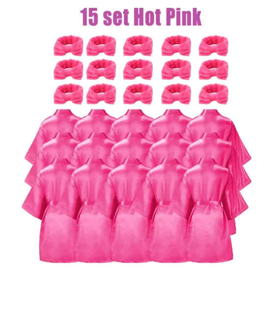 6-18Set Spa Party Robes for Girls Gowns for Supplies | SAMAG