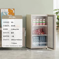 refrigerator retro single door double door small household kitchen refrigerated and frozen mini