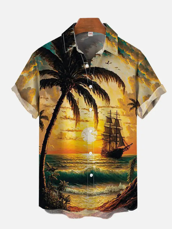 Men's Shirt Dragon Print Casual Daily Tops 3D Printing | SAMAG