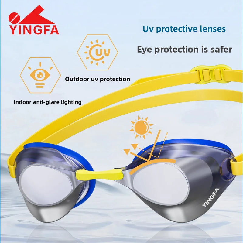 Yingfa Y555AF racing swimming goggles, universal shell - View 4 | SAMAG