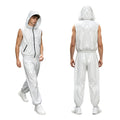 Men's Sauna Tracksuit Set Zipper Hoodie Drawstring Pants | SAMAG