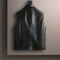 Spring And Autumn New Fashion Trend Locomotive Wind Leather Jacket Sleeveless Vest Casual Versatile Vest