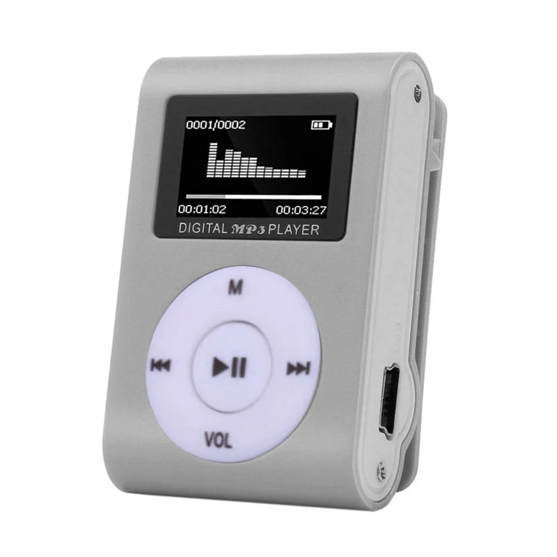 Mini MP3 Player Portable Music 3 5mm Interface Micro Stereo Sports